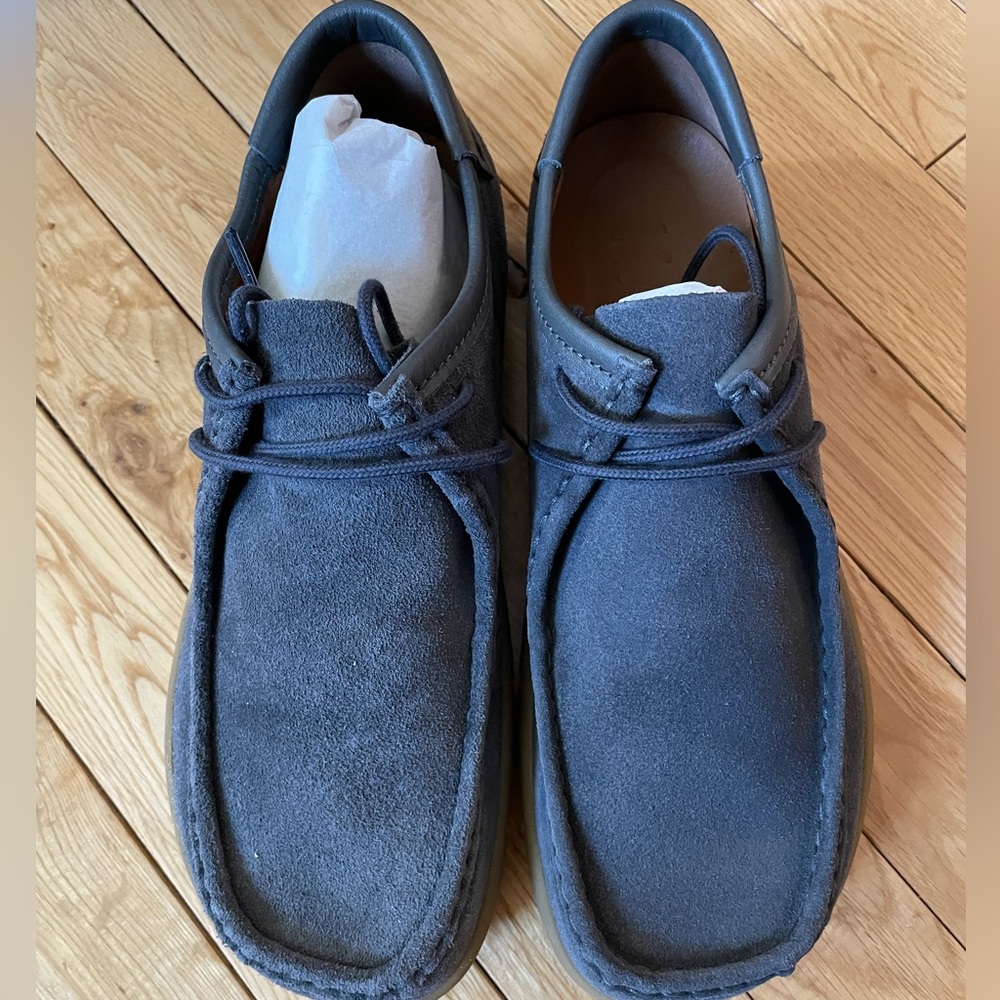 KALSO Earth Shoe Darby Carbon suede size 8.5 Women’s shoes Negative Heel New!